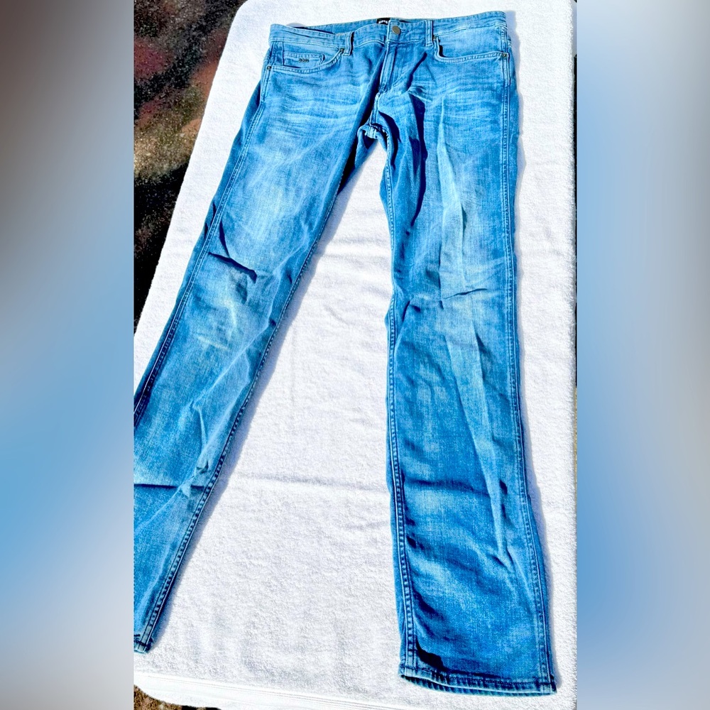 BOSS Canadian Denim Blue Jeans